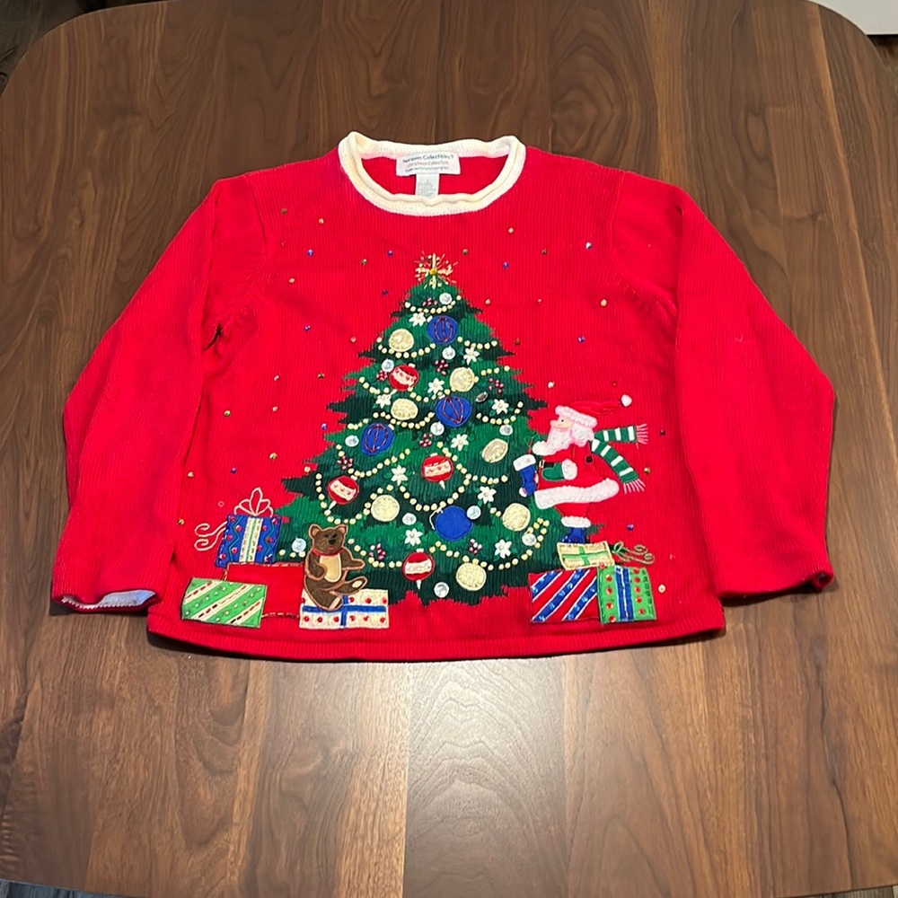 Ugly (Cute) Christmas Sweater.  Size L.